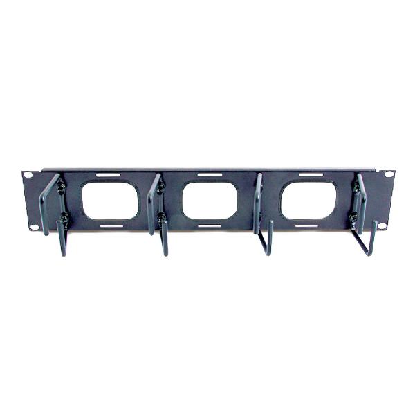 APC AR8428 porta accessori Pannello di gestione del cavo (HORIZONTAL CABLE ORGANIZER 2U W/PASS THROUGH HOLES)ApcAR8428