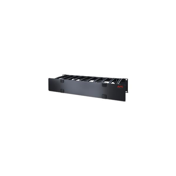 APC AR8606 porta accessori Pannello di gestione del cavo (2U Horizontal Cable Manager, 6 Fingers top and bottom)ApcAR8606