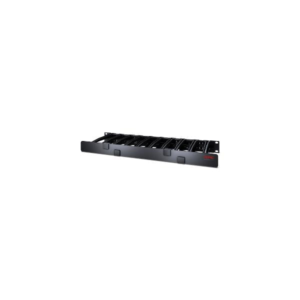 APC AR8612 porta accessori Pannello di gestione del cavo (1U HORIZONTAL CABLE MANAGER - 6IN DEEP. SINGLE-SIDED)ApcAR8612