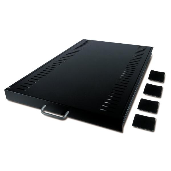 APC AR8123BLK porta accessori Mensola per scaffale (SLIDING SHELF 100LBS/45.5KG BLACK)ApcAR8123BLK