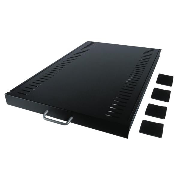 APC AR8123BLK porta accessori Mensola per scaffale (SLIDING SHELF 100LBS/45.5KG BLACK)ApcAR8123BLK