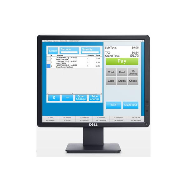 DELL E Series E1715S Monitor PC 43,2 cm [17] 1280 x 1024 Pixel LED Nero (17 IN MONITOR E1715S,Dell 17 Monitor E1715S / 43cm [17] Black)Dell4053162585829855-BBBG