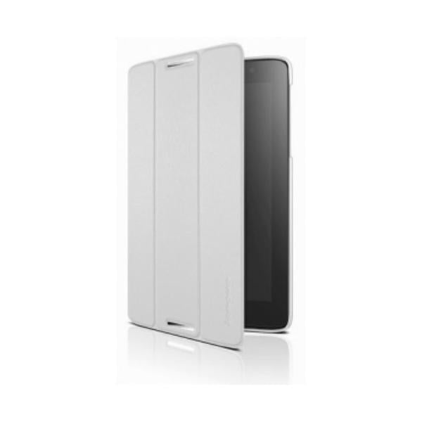 Lenovo 888016507 custodia per cellulare Custodia a libro Bianco (Lenovo A8-50 Folio Case and Film, White - Warranty: 1 Year)Lenovo888016507