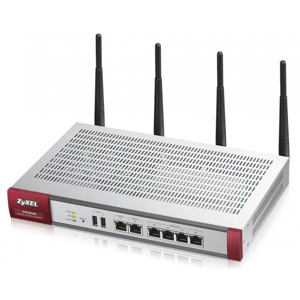 Zyxel USG60W UTM firewall [hardware] (USG60 W UTM BDL)ZyxelUSG60W-EU0102F