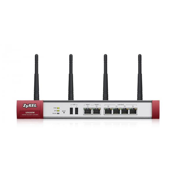 Zyxel USG60W UTM firewall [hardware] (USG60 W UTM BDL)ZyxelUSG60W-EU0102F