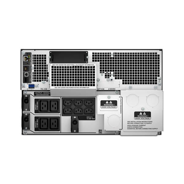 APC Smart-UPS On-Line gruppo di continuità [UPS] Doppia conversione [online] 10 kVA 10000 W 10 presa[e] AC (SRT 10000VA RM 230V - IN)Apc0731304304265SRT10KRMXLI