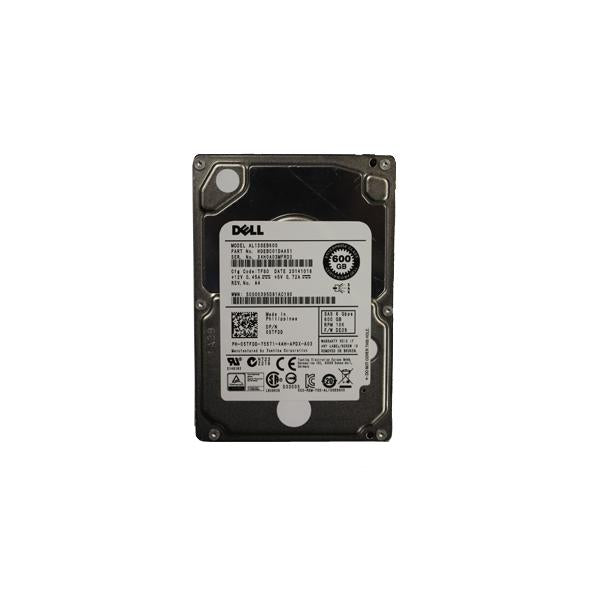 DELL 600GB SAS 10000rpm disco rigido interno 10000 Giri/min 2.5 (HD 600G SAS 10K 2.5 T-13SE E/C - 600GB SAS 10000rpm, 2.5, 600 - GB, 10000 RPM - Warranty: 6M)Dell5TFDD