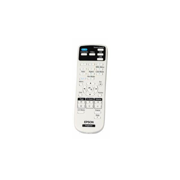 Epson 1613717 telecomando Proiettore Pulsanti (Remote Controller - 1613717, Projector, Press - buttons, Black, White - Warranty: 3M)Epson1613717