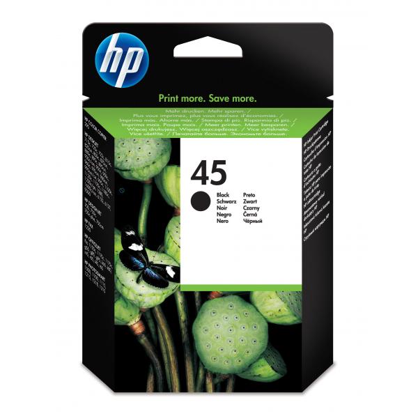 HP Cartuccia originale inchiostro nero 45 grande (Tinte HP 45 / 51645AE Schwarz)Hp51645AE