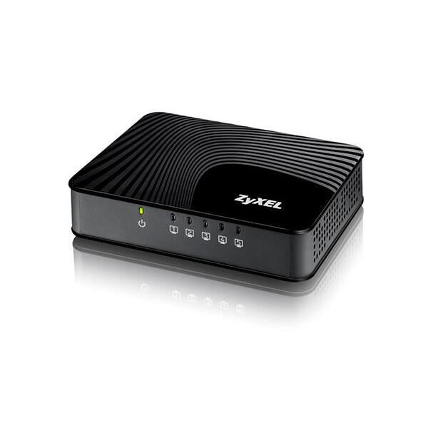 Zyxel GS-105S v2 Non gestito Gigabit Ethernet [10/100/1000] Nero (ZyXEL GS105S V2 5-Port Desktop Gigabit Media Switch)ZyxelGS-105SV2-GB0101F
