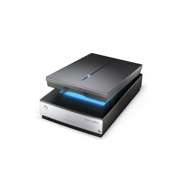 Epson Perfection V850 Scanner piano 6400 x 9600 DPI A4 Nero, Metallico (Perfection V850 Pro scanner A4 with Epson ReadyScan LED technology, 2 sets of film holders, transparent embedded player [up to 8x10 ], 6400x9600 dpi [4800x9600 on reflective], Du...