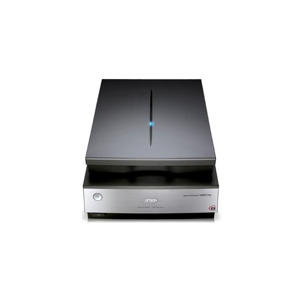 Epson Perfection V850 Scanner piano 6400 x 9600 DPI A4 Nero, Metallico (Perfection V850 Pro scanner A4 with Epson ReadyScan LED technology, 2 sets of film holders, transparent embedded player [up to 8x10 ], 6400x9600 dpi [4800x9600 on reflective], Du...