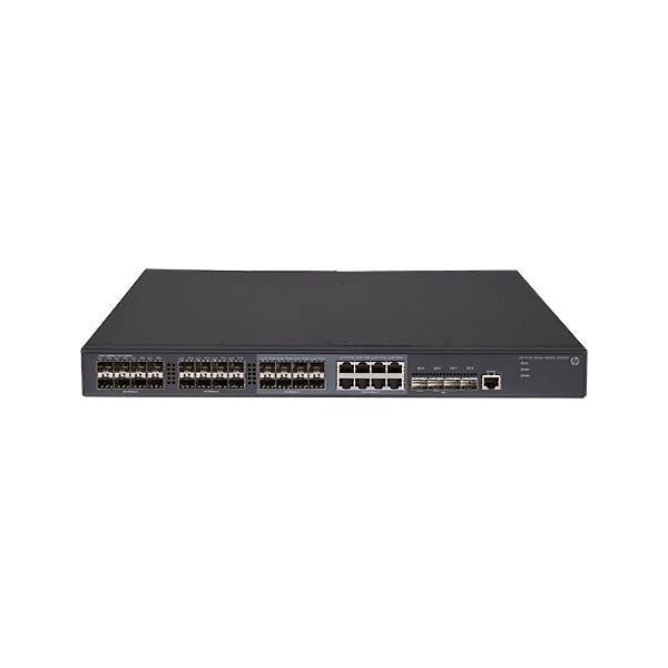 HPE 5130-24G-SFP-4SFP+ EI Gestito L3 1U Nero (HP Switch 5130-24G-SFP-4SFP+ 16xSFP/8xGBit JG933A Kein Netzteil im Lieferumfang! 2 Slots, min. 1 NT!)HpJG933A