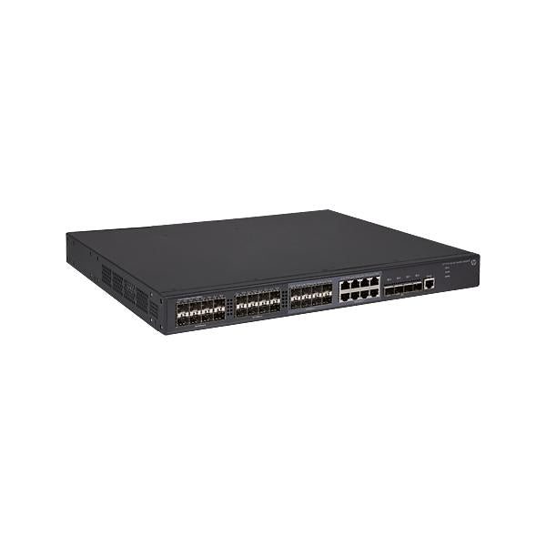 HPE 5130-24G-SFP-4SFP+ EI Gestito L3 1U Nero (HP Switch 5130-24G-SFP-4SFP+ 16xSFP/8xGBit JG933A Kein Netzteil im Lieferumfang! 2 Slots, min. 1 NT!)HpJG933A