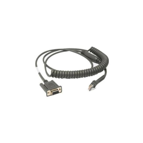 Zebra CBA-R49-C09ZAR lettero codici a barre e accessori (CABLE RS232 DB9 2.8M COILED - TRUE CONVERTER)ZebraCBA-R49-C09ZAR