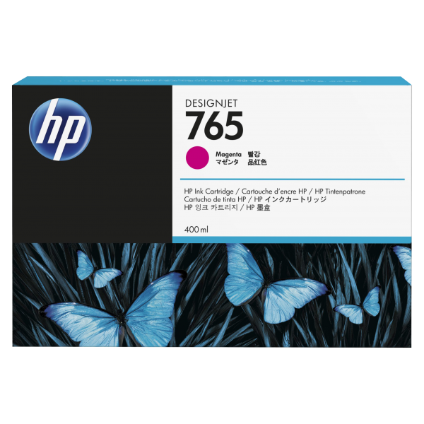 HP Cartuccia inchiostro magenta Designjet 765, 400 ml (HP 765 - magenta - original - bl?kpatr)HpF9J51A