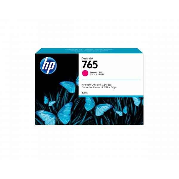 HP Cartuccia inchiostro magenta Designjet 765, 400 ml (HP 765 - magenta - original - bl?kpatr)HpF9J51A