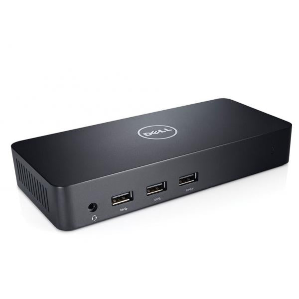 DELL 452-BBOT replicatore di porte e docking station per laptop Cablato USB 3.2 Gen 1 [3.1 Gen 1] Type-B Nero (USB 3.0 Ultra HD Triple Video - Docking Station EU Version - Warranty: 6M)Dell57125052611636FT7T