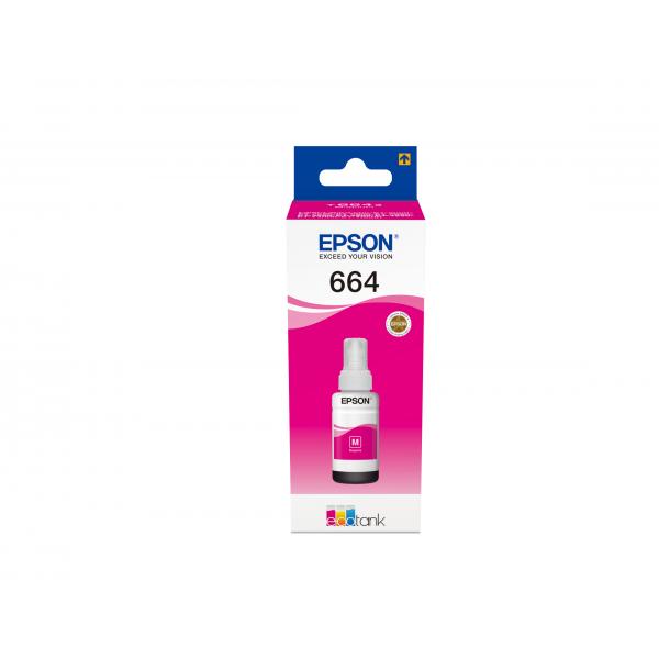 Epson Flacone inchiostro Magenta (Epson T6643 - magenta - original - bl? LEADTIME3DAYS:leadtime of 3 days)EpsonC13T664340
