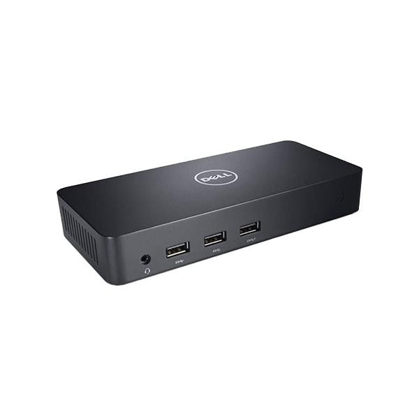 DELL 452-BBOO replicatore di porte e docking station per laptop Cablato USB 3.2 Gen 1 [3.1 Gen 1] Type-A Nero (USB 3.0 Ultra HD Triple - Video Docking Station D3100 - EUR - Warranty: 12M)Dell452-BBOO