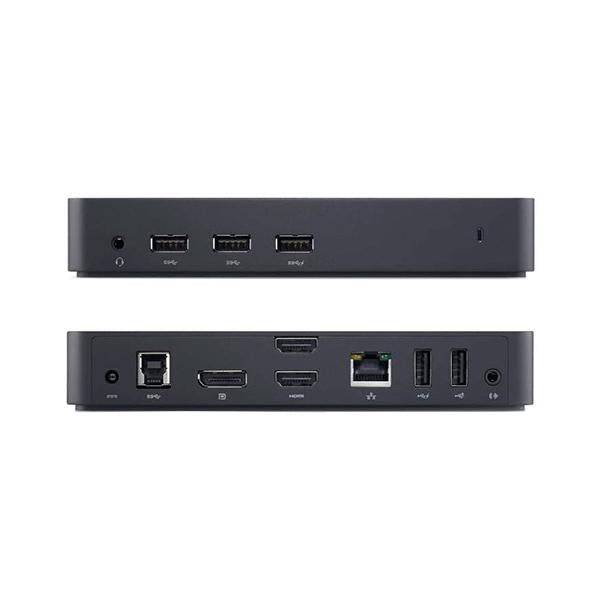 DELL 452-BBOQ replicatore di porte e docking station per laptop Cablato USB 3.2 Gen 1 [3.1 Gen 1] Type-A Nero (USB 3.0 Ultra HD Triple Video - Docking D3100 USB 3.0 Ultra - HD Triple Video Docking Station D3100 SWI, Wired, USB 3.2 Gen 1 [3.1 Gen 1] -...