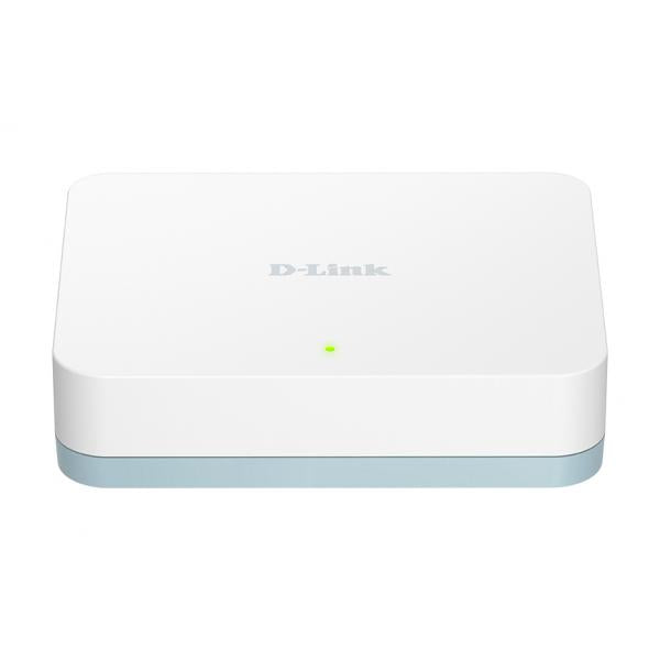 D-Link DGS-1005D/E switch di rete Non gestito L2 Gigabit Ethernet [10/100/1000] Bianco (D-Link Switch DGS-1005D 5xGBit Unmanaged)D-linkDGS-1005D/E