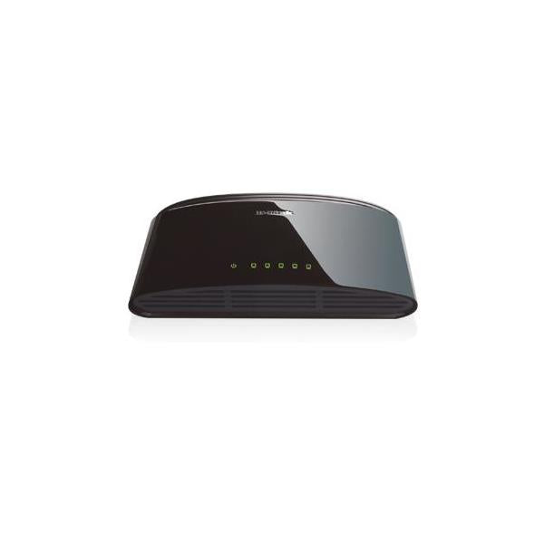 D-Link DES-1005D Non gestito Fast Ethernet [10/100] Nero (5-port 10/100 Desktop Switch - DES-1005D, Unmanaged, Fast - Ethernet [10/100], Full duplex - Warranty: 24M)D-linkDES-1005D/E
