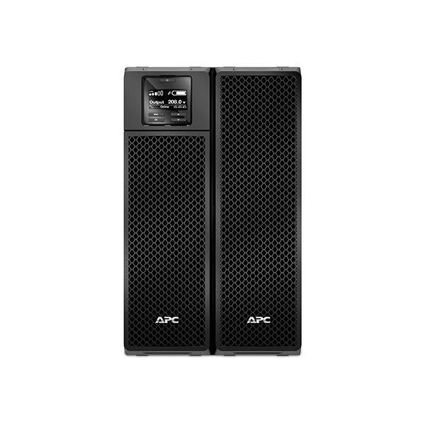 APC SRT10KXLT gruppo di continuità [UPS] Doppia conversione [online] 10 kVA 10000 W 6 presa[e] AC (APC Smart-UPS On-Line 10000VA - UPS - AC 208 V - 10 kW - 10000 VA - Ethernet 10/100, RS-232, USB - output connectors: 7 - black - for P/N: SRT5KRMTF, S...