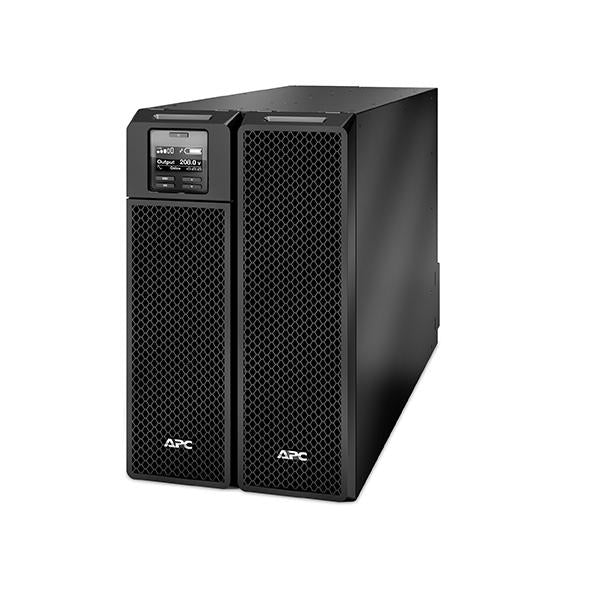 APC SRT10KXLT gruppo di continuità [UPS] Doppia conversione [online] 10 kVA 10000 W 6 presa[e] AC (APC Smart-UPS On-Line 10000VA - UPS - AC 208 V - 10 kW - 10000 VA - Ethernet 10/100, RS-232, USB - output connectors: 7 - black - for P/N: SRT5KRMTF, S...
