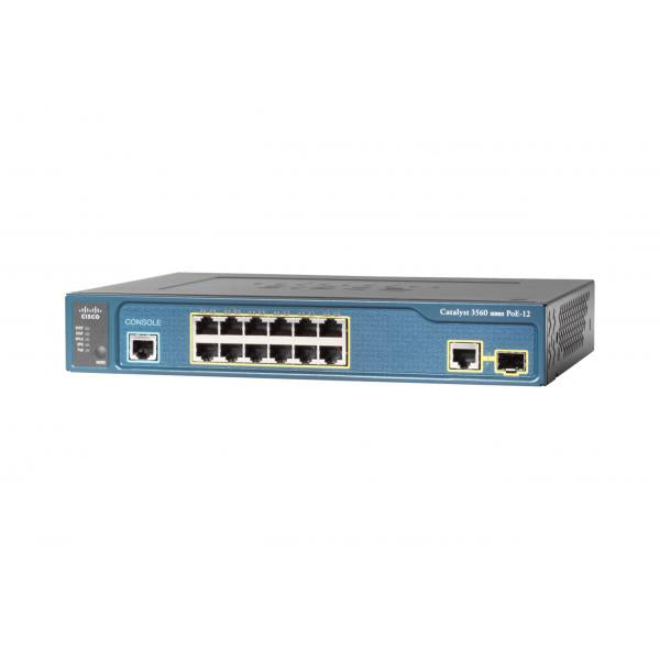 Cisco Catalyst 3560-CX Gestito L2/L3 Gigabit Ethernet [10/100/1000] Supporto Power over Ethernet [PoE] 1U Bianco (Cisco Catalyst 3560 CX 12 Port PoE IP Base)Cisco0882658753275WS-C3560CX-12PC-S