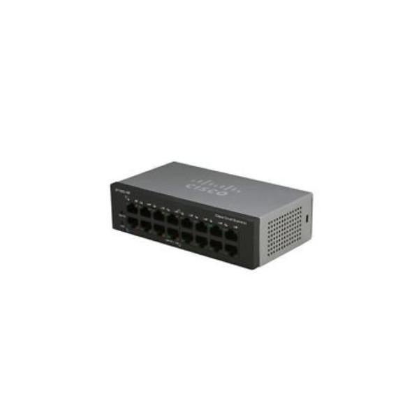 Cisco Small Business SF110D-16HP Non gestito L2 Fast Ethernet [10/100] Supporto Power over Ethernet [PoE] 1U Nero (SF110D-16HP 16-PORT 10/100 POE - DESKTOP SWITCH)Cisco0882658722554SF110D-16HP-EU