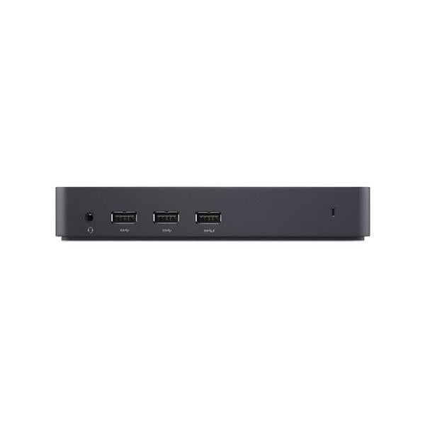 DELL D3100 replicatore di porte e docking station per laptop Cablato USB 3.2 Gen 1 [3.1 Gen 1] Type-B Nero (Docking Station USB 3.0 [D3100 - D3100, Docking, 10,100,1000 - Mbit/s, Black, Dell, AC, USB - Warranty: 6M)Dell452-BBPG