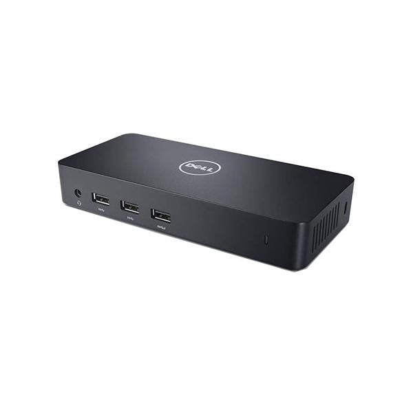 DELL D3100 replicatore di porte e docking station per laptop Cablato USB 3.2 Gen 1 [3.1 Gen 1] Type-B Nero (Docking Station USB 3.0 [D3100 - D3100, Docking, 10,100,1000 - Mbit/s, Black, Dell, AC, USB - Warranty: 6M)Dell452-BBPG