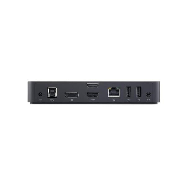 DELL D3100 replicatore di porte e docking station per laptop Cablato USB 3.2 Gen 1 [3.1 Gen 1] Type-B Nero (Docking Station USB 3.0 [D3100 - D3100, Docking, 10,100,1000 - Mbit/s, Black, Dell, AC, USB - Warranty: 6M)Dell452-BBPG