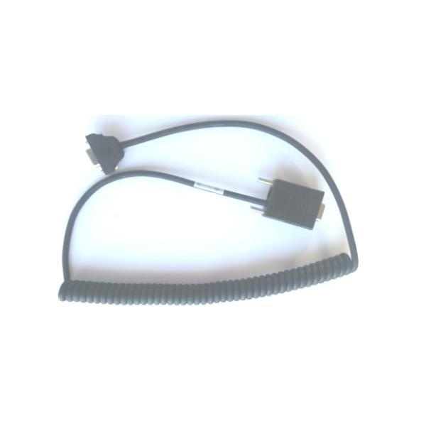 Motorola CBL-58918-03 cavo seriale Nero 0,8 m RS232 DB9 (RS-232 CABLE ASSEMBLY - FM CBL ASSY 9FT COILED)Zebra8596375041172CBL-58918-03