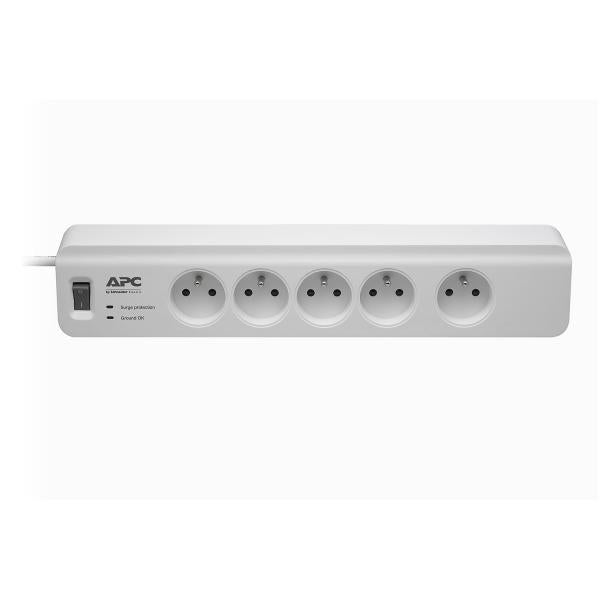 APC PM5-FR protezione da sovraccarico Bianco 5 presa[e] AC 230 V 1,83 m (Essential SurgeArrest 5 outlet - 230V France - Warranty: 12M)Apc0731304313922PM5-FR