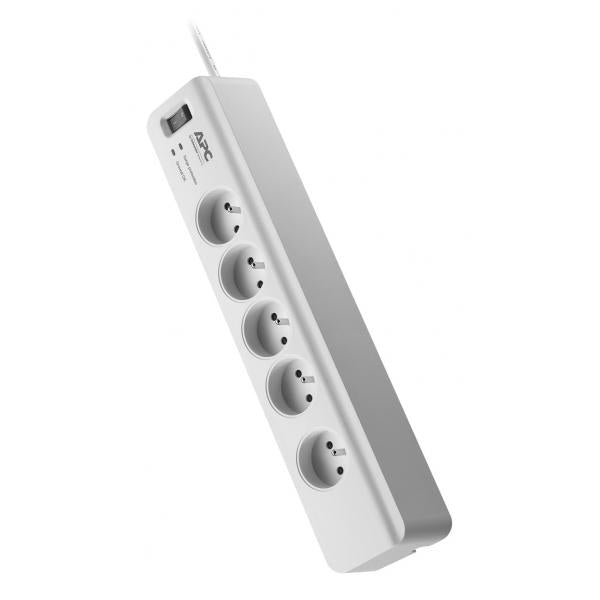 APC PM5-FR protezione da sovraccarico Bianco 5 presa[e] AC 230 V 1,83 m (Essential SurgeArrest 5 outlet - 230V France - Warranty: 12M)Apc0731304313922PM5-FR