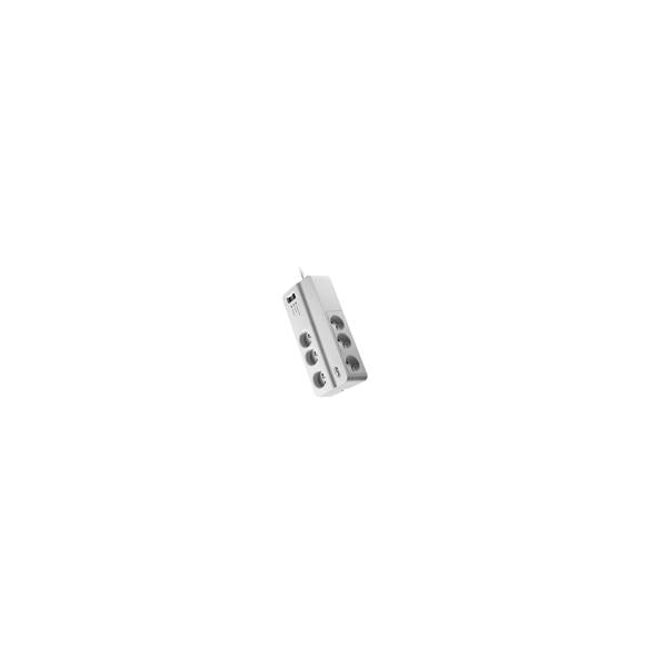 APC PM6-FR protezione da sovraccarico Bianco 6 presa[e] AC 230 V 2 m (Essential SurgeArrest 6 outlet - 230V France - 32 - Warranty: 12M)Apc0731304314004PM6-FR