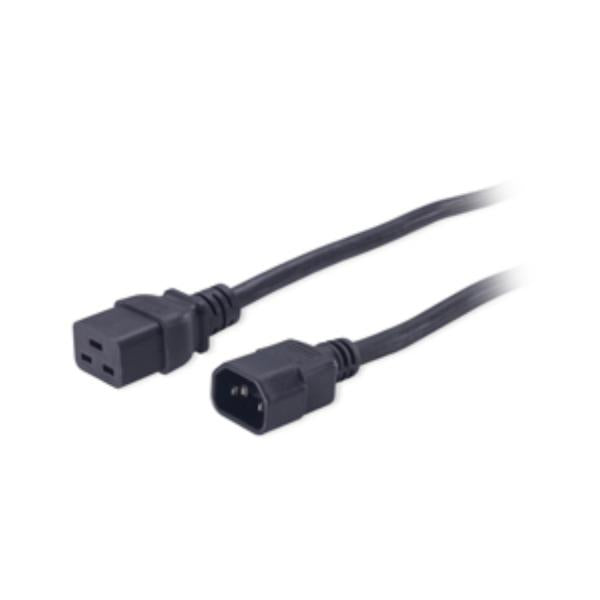 APC C19/C14 2m Nero 1,98 m IEC C14 Accoppiatore C19 (Pwr Cord, 10A, 100-230V, C14 to C19)ApcAP9878