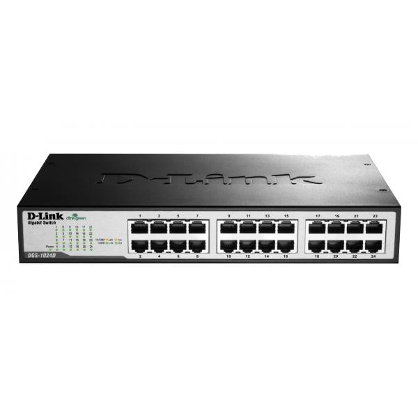 D-Link DGS-1024D Non gestito (D-Link Switch DGS-1024D 24xGBit 19 Unmanaged)D-linkDGS-1024D/E