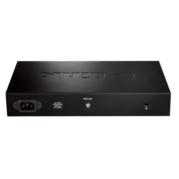 D-Link DGS-1016D/E switch di rete Non gestito Nero, Metallico (D-Link Switch DGS-1016D 16xGBit 19 Unmanaged)D-linkDGS-1016D/E