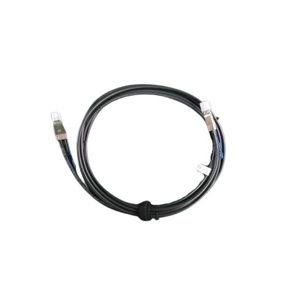 DELL 470-AATP cavo Serial Attached SCSI [SAS] 2 m 12 Gbit/s Nero, Metallico (Dell - Cavo esterno SAS - SAS 12Gbit/s - 4x SAS Shielded Mini MultiLane a 36 pin a 4x SAS Shielded Mini MultiLane a 36 pin - 2 m - per PowerEdge T130, T330, T430, T630, Powe...