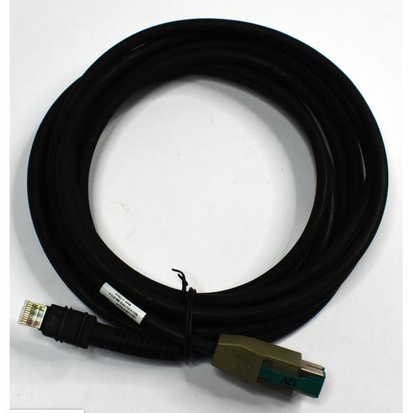 Zebra CBA-U45-S15ZAR lettero codici a barre e accessori (SHIELDED USB CABLE 4.6M 12V - STRGHT POWER PLUS CONNECTOR)ZebraCBA-U45-S15ZAR