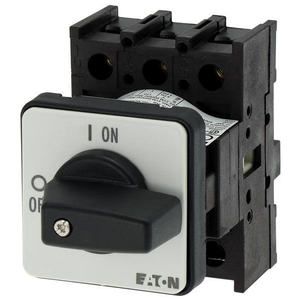 Eaton P1-25/E interruttore elettrico Interruttore di commutazione 3P Nero, Bianco (Electric On-Off switch 3 pole)Eaton4015080387244038724