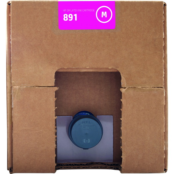 HP Cartuccia di inchiostro Latex magenta 3M 891 da 10 litri (HP 891 - magenta - original - bl?kpatr)HpG0Y73A