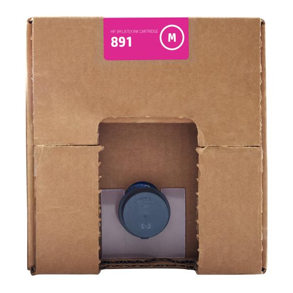 HP Cartuccia di inchiostro Latex magenta 3M 891 da 10 litri (HP 891 - magenta - original - bl?kpatr)HpG0Y73A