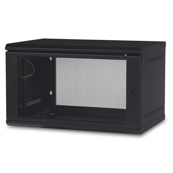 APC AR106 rack 6U Da parete Nero (APC NetShelter WX AR106 - Armadio - montaggio a parete - nero - 6U - 19)Apc0731304317265AR106