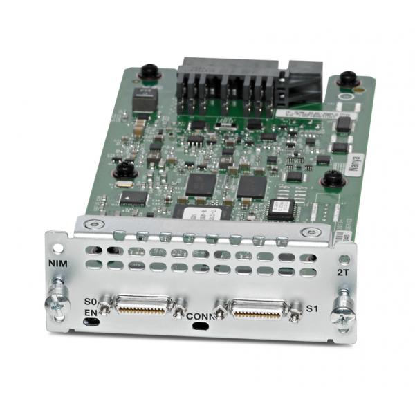 Cisco NIM-2T= modulo del commutatore di rete (2-PORT SERIAL WAN INTERFACE - CARD)Cisco0882658634291NIM-2T=