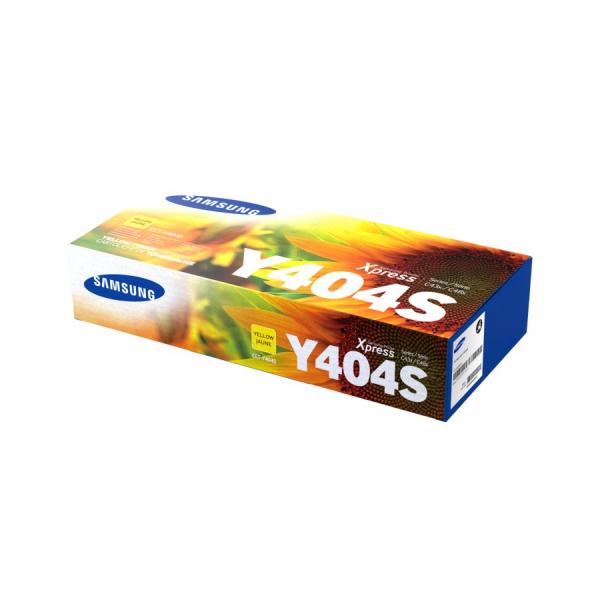 Samsung CLT-Y404S cartuccia toner 1 pz Originale Giallo (OEM Samsung CLT-Y404S SU444A Yellow 1000 Pages Original Toner)SamsungCLT-Y404S