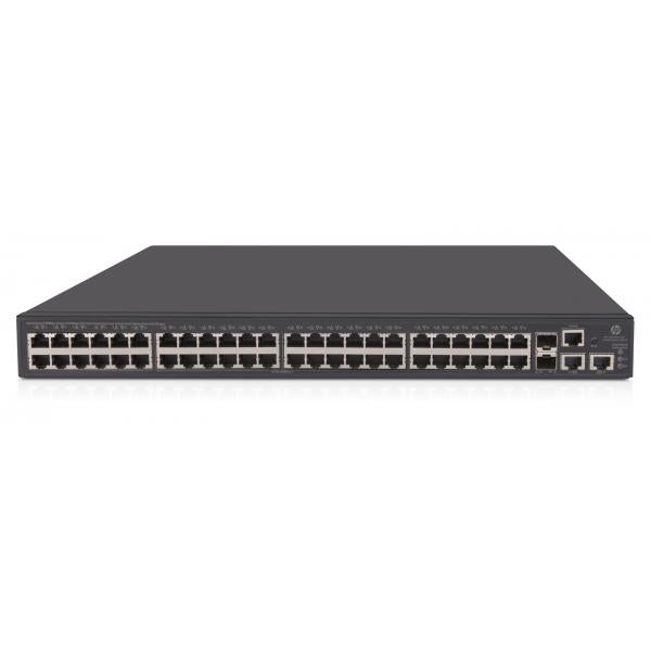 HPE OfficeConnect 1950 48G 2SFP+ 2XGT PoE+ Gestito L3 Gigabit Ethernet [10/100/1000] Supporto Power over Ethernet [PoE] 1U Grigio (HPE OFFICECONNECT SWITCH 1950-48G-2SFP,2XGT)HpeJG963A